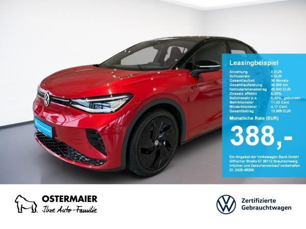 Volkswagen ID.5 GTX 4M NP.76T ACC.5J-G.WÄRMEPUMPE.AHK.AREA-VIEW.NAVI.HARMAN.HUD.PANO