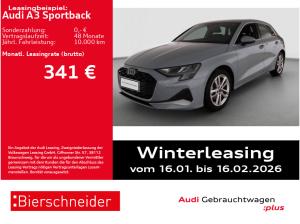 Audi A3 Sportback 35 TDI *8-fach bereift* advanced ACC NAVI CAM SHZ