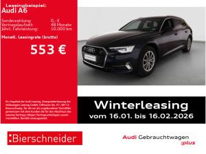 Audi A6 Avant 45 TFSI quattro *8-fach bereift* advanced AHK MATRIX PANO CAM ACC