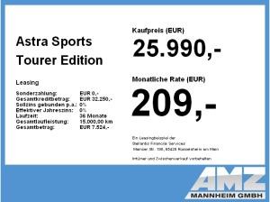 Opel Astra Sports Tourer Edition 1.2 Turbo