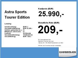 Opel Astra Sports Tourer Edition 1.2 Turbo