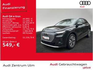 Audi Q4 e-tron 45 S-Line AHK HuD NAVI PANO RFK SONOS