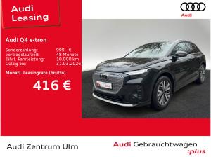 Audi Q4 e-tron 45 S-Line AHK HuD NAVI PANO RFK SONOS
