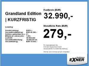 Opel Grandland Edition | KURZFRISTIG VERFÜGBAR | Privat