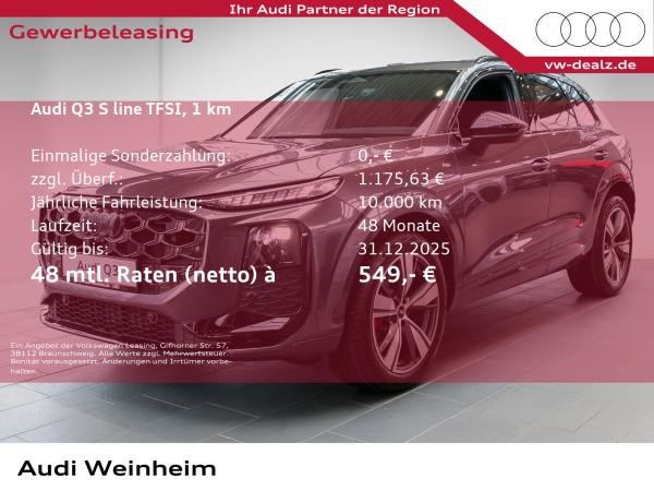 Audi Q3 SUV TFSI S tronic NAVI ALU 19" LED DAB