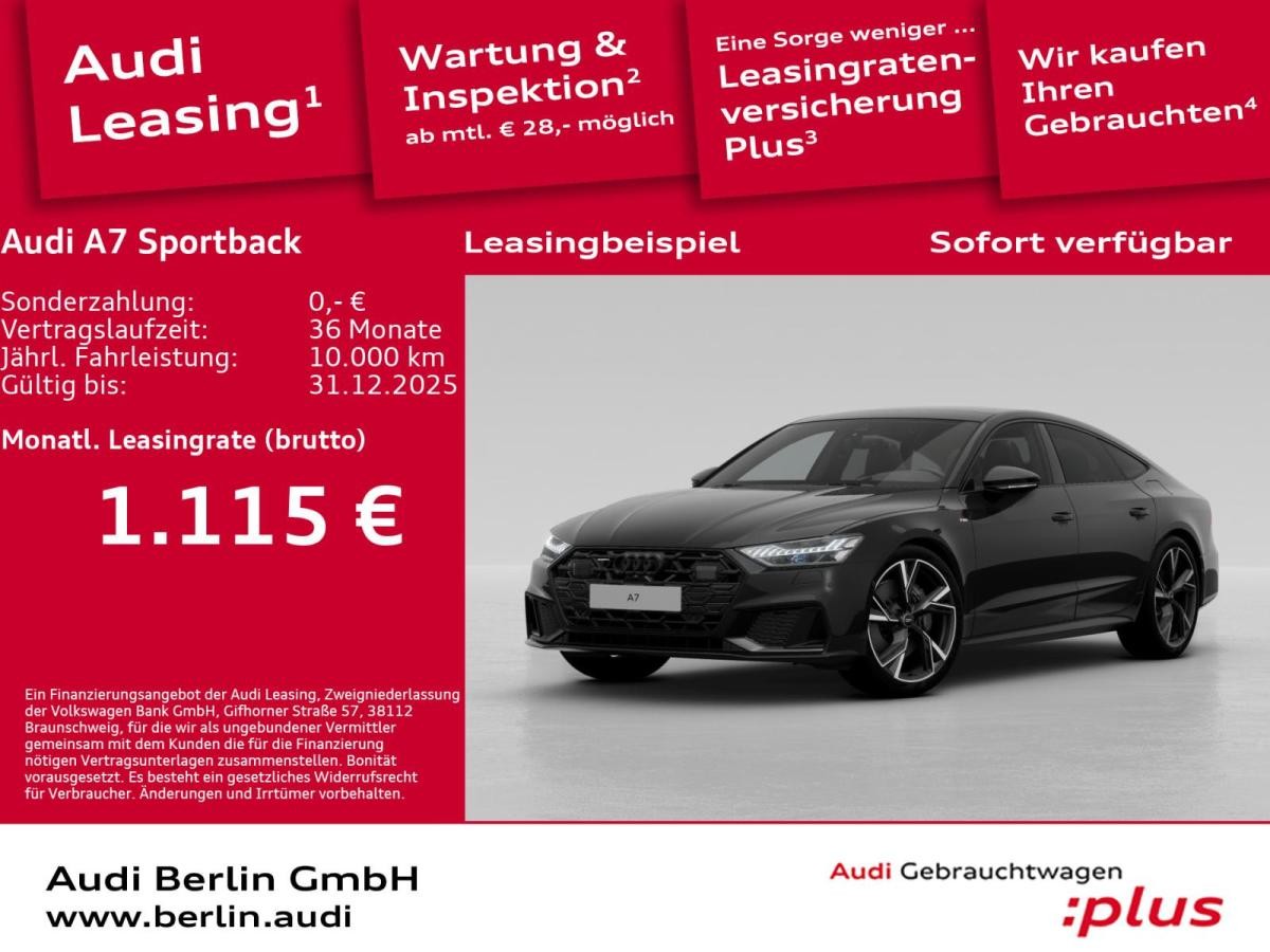 Audi A7 Sportback 50 TFSI e quattro S tronic