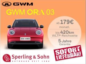 GWM ORA 03 400 PRO+ mit Ganzjahresreifen✔️⚡  Sitzheizung - Schiebedach- CarPlay/Android Auto✔️⚡