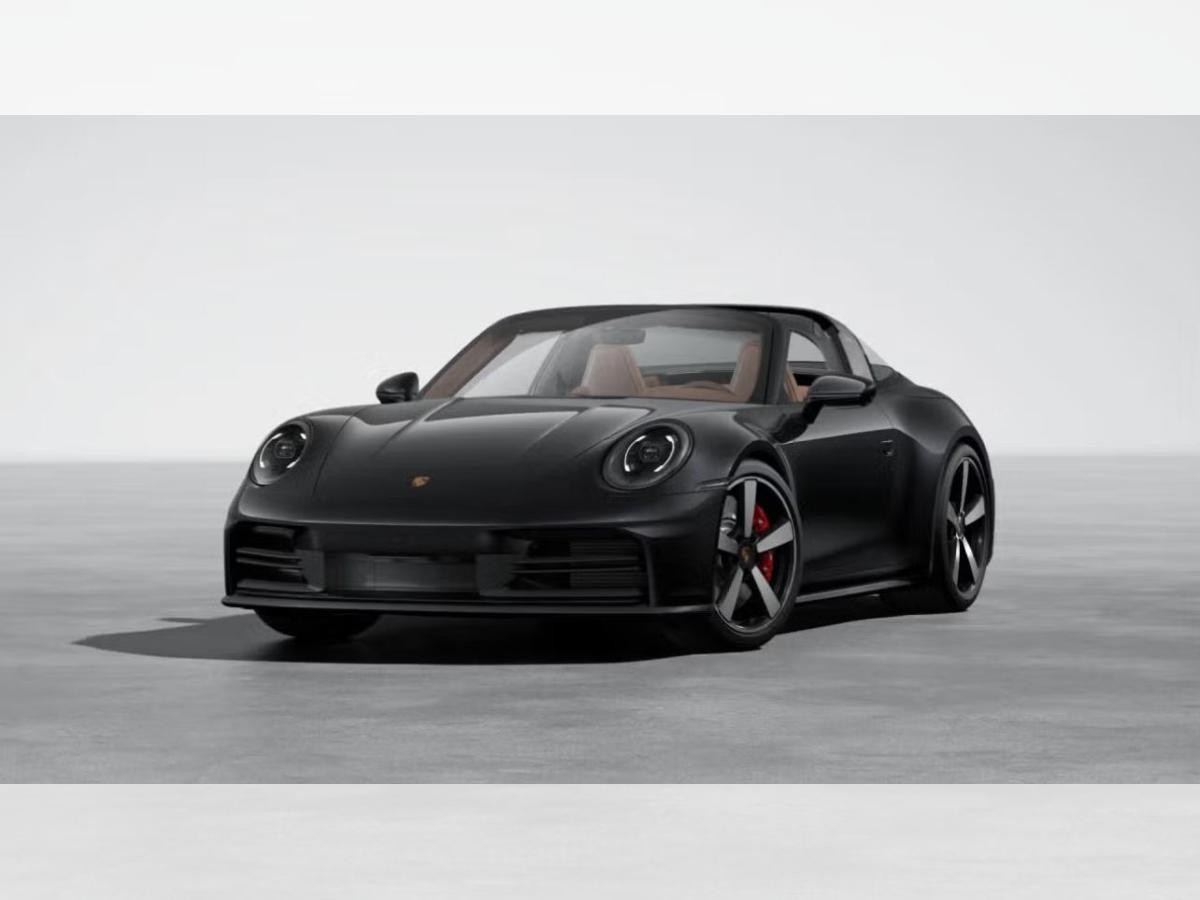 Porsche 992 Targa 4S · 480 PS · tiefschwarzmetallic