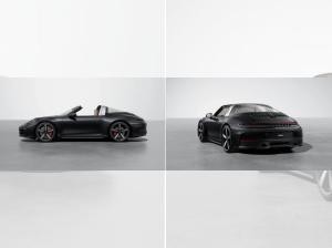 Porsche 992 Targa 4S · 480 PS · tiefschwarzmetallic