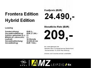 Opel Frontera Edition Hybrid **Gewerbehammer**