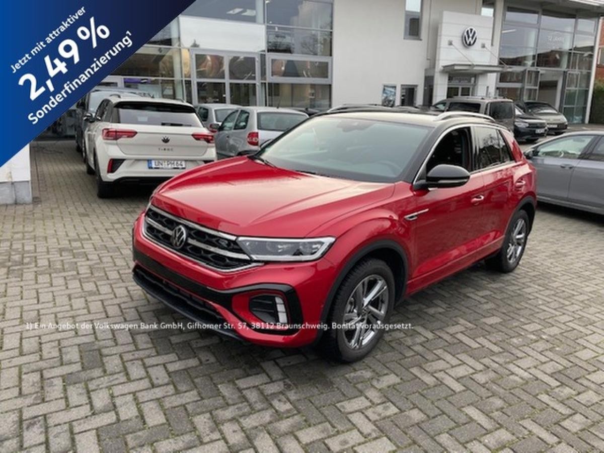 Volkswagen T-Roc 1.5TSi DSG R-Line AHK elektr. Heckklappe ACC Navi 17Zoll