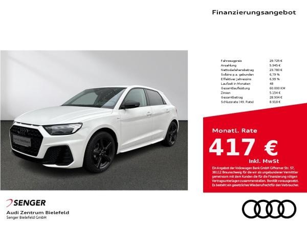 Audi A1 Sportback S line 25 TFSI Digitales Cockpit