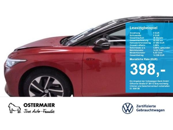 Volkswagen ID.7 GTX 4M NP. 76T ACC.5J-G.WÄRMEPUMPE.KAMERA.HARMAN.HUD.PANO.LED.APP-C