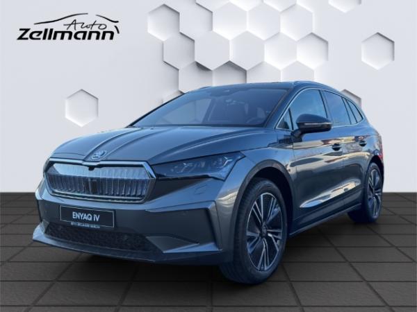 Skoda ENYAQ Enyaq 85 x Loft HUD AHK-klappbar El. Panodach Navi Digitales Cockpit Memory Sitze Soundsystem