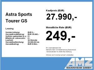 Opel Astra Sports Tourer GS 1.2 Turbo **Gewerbehammer**