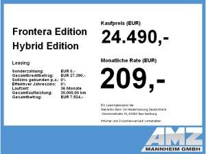 Opel Frontera Edition Hybrid **Gewerbehammer**