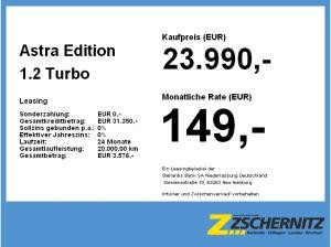 Opel Astra Edition 1.2 Turbo **Gewerbehammer**