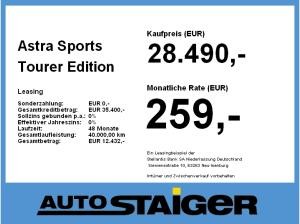 Opel Astra Sports Tourer Edition 1.2 Turbo **Gewerbehammer**