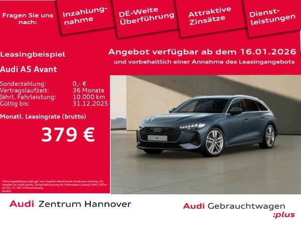 Audi A5 Avant 2.0 TFSI AHK 19-Zoll LED Sportsitze