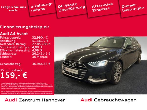 Audi A4 Avant advanced 40 TFSI Head-Up Matrix Kamera Navi