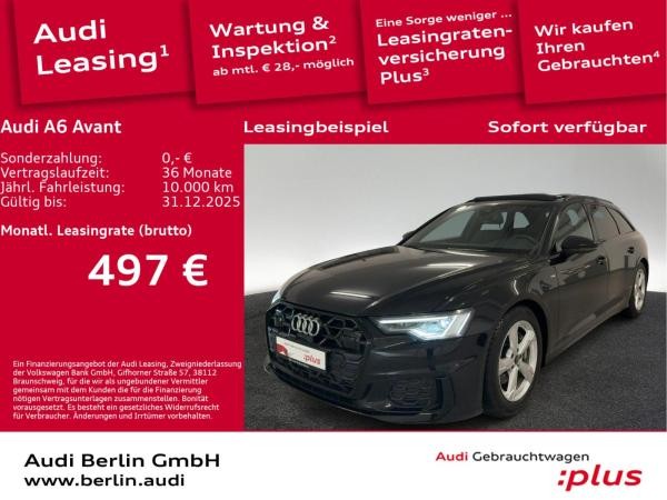 Audi A6 Avant Design S line 45 TFSI qu. S tr. AHK RFK PANO
