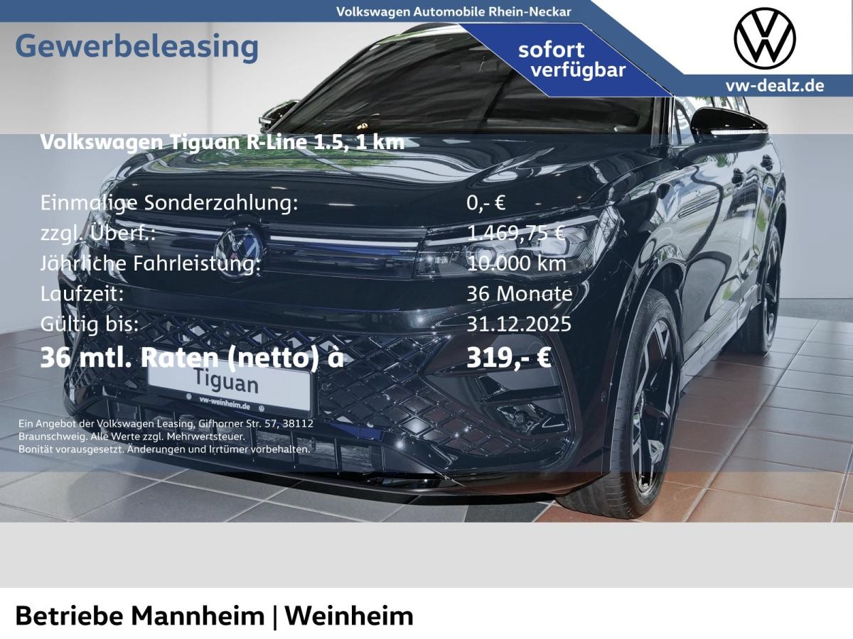 Volkswagen Tiguan R-Line 1.5 eHybrid DSG AHK Navi LED ACC