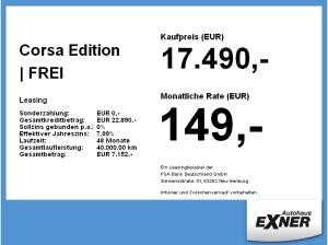 Opel Corsa Edition | FREI KONFIGURIERBAR | Gewerbe