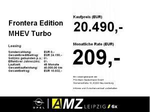 Opel Frontera Edition MHEV **Gewerbehammer**