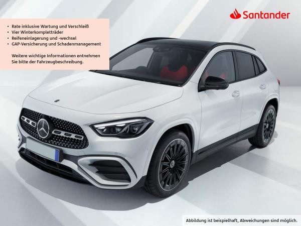 Mercedes-Benz GLA 200 inkl. Wartung/Verschleiß + GAP Service + Reifenservice + Schadenmanagement