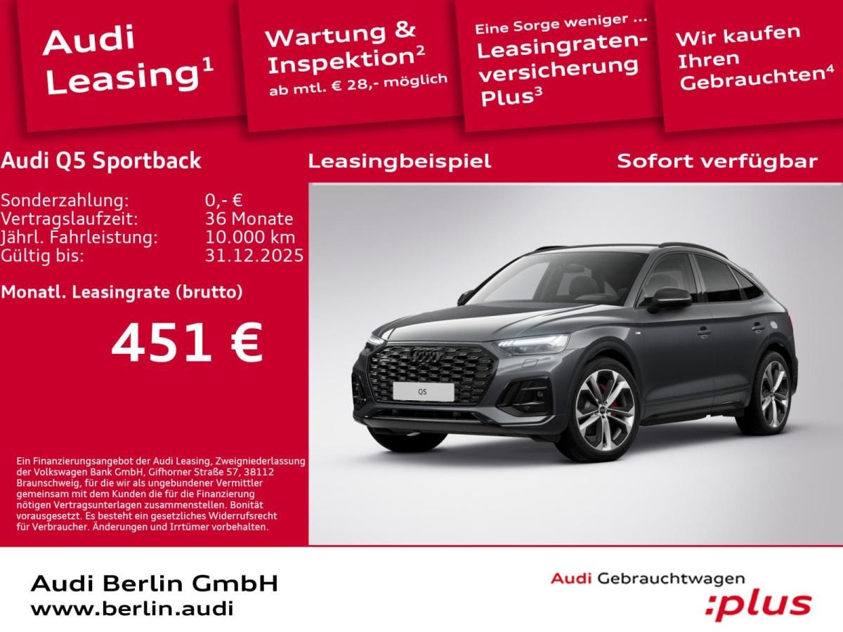 Audi Q5 Sportback S line 40 TFSI qu. S tr.