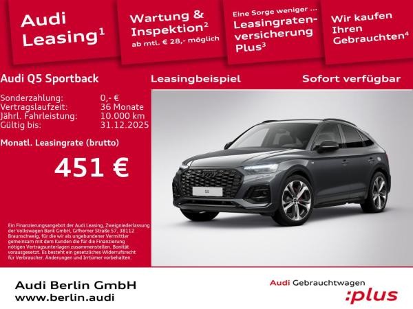 Audi Q5 Sportback S line 40 TFSI qu. S tr.
