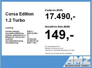 Opel Corsa Edition 1.2 Turbo **Gewerbehammer**