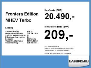 Opel Frontera Edition MHEV **Gewerbehammer**