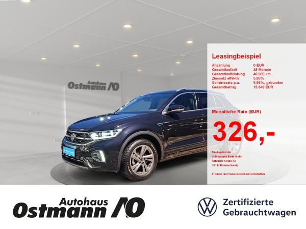 Volkswagen T-Roc 1.5 TSI R-Line 2xKlima ACC AHK AUT Kam. LM