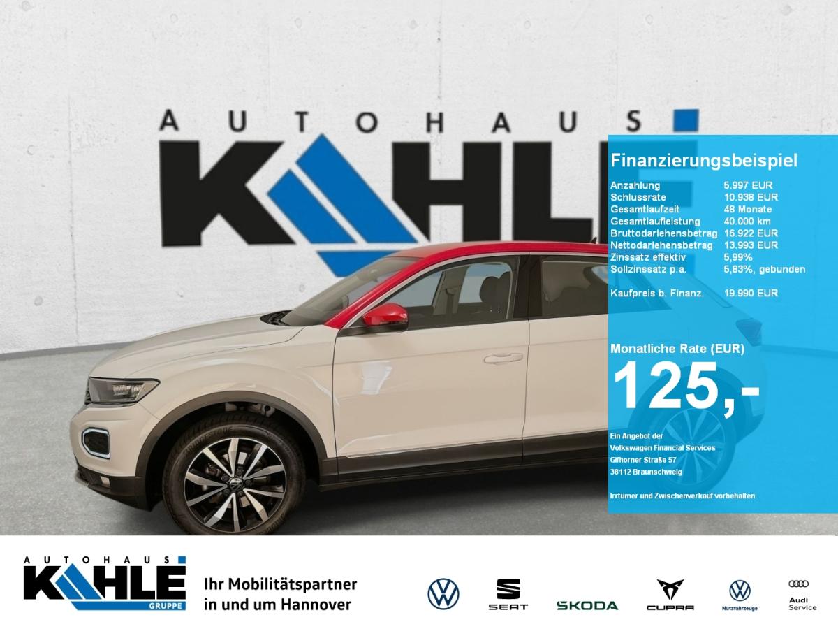 Volkswagen T-Roc 1.0 TSI Style App Connect Navi PDC Kamera