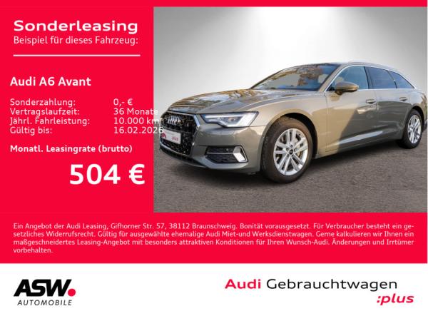 Audi A6 Avant advanced 50TDI quattro STHZ LED HUD RFK PANO // Sofort verfügbar!!!