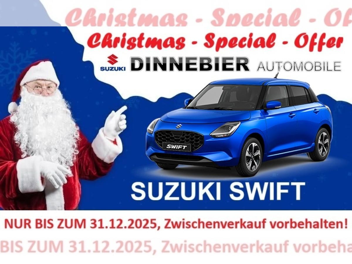 Suzuki Swift "Comfort Plus -Christmas" inkl. Allwetterreifen und Automatikgetriebe