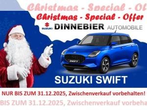 Suzuki Swift "Comfort Plus -Christmas" inkl. Allwetterreifen und Automatikgetriebe