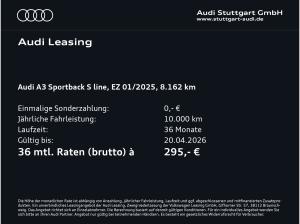Audi A3 Sportback S line 30 TFSI S tronic