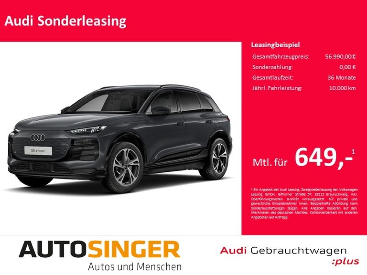 Audi Q6 e-tron *AHK*WÄRME*360*NAVI*ACC*LED*SHZ*ALU20*