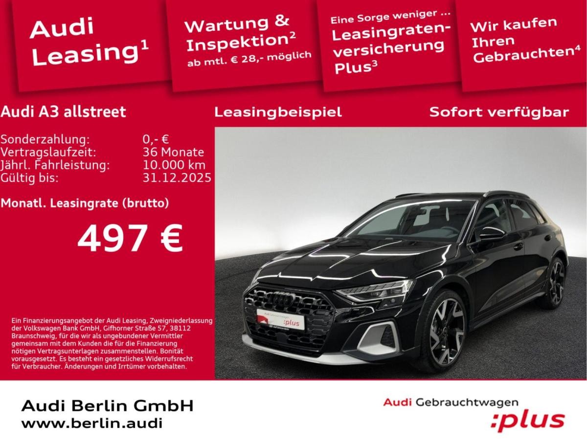 Audi A3 allstreet 35 TFSI S tr. LED AHK RFK NAVI VIRTUAL