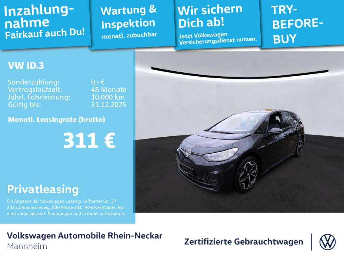 Volkswagen ID.3 Pro Navi Kamera LED uvm