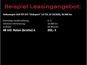 Volkswagen Golf GTI Clubsport VIII 2.0TSI DSG BlackStyle