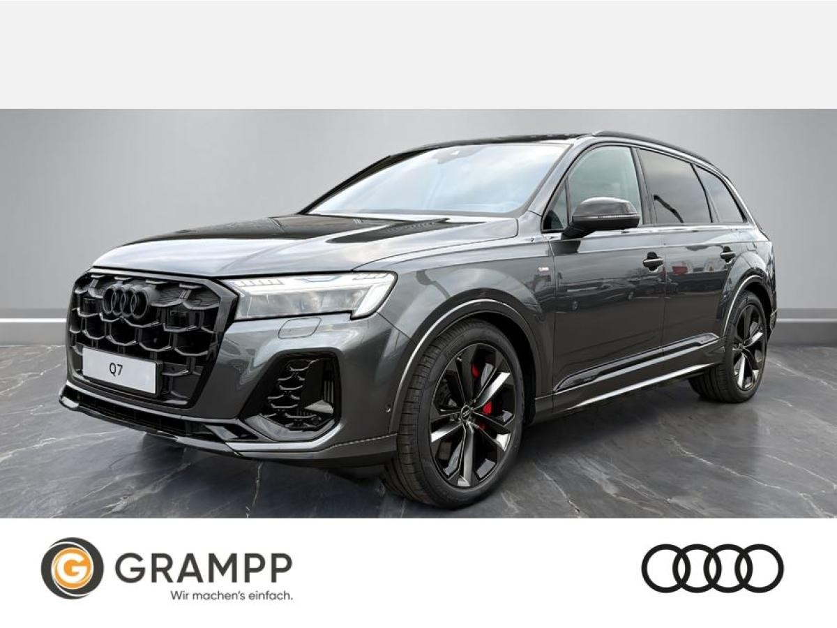 Audi Q7 S-line TFSI e quattro + 360° KAMERA + PANO + AHK + NAVI + ALLRADLENKUNG + OPTIKPAKET SCHWARZ + B&O K