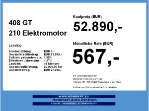 Peugeot 408 GT 210 Elektromotor #Matrix-LED#360°#Panorama⚡ELEKTRODEAL⚡💥SOFORT VERFÜGBAR💥