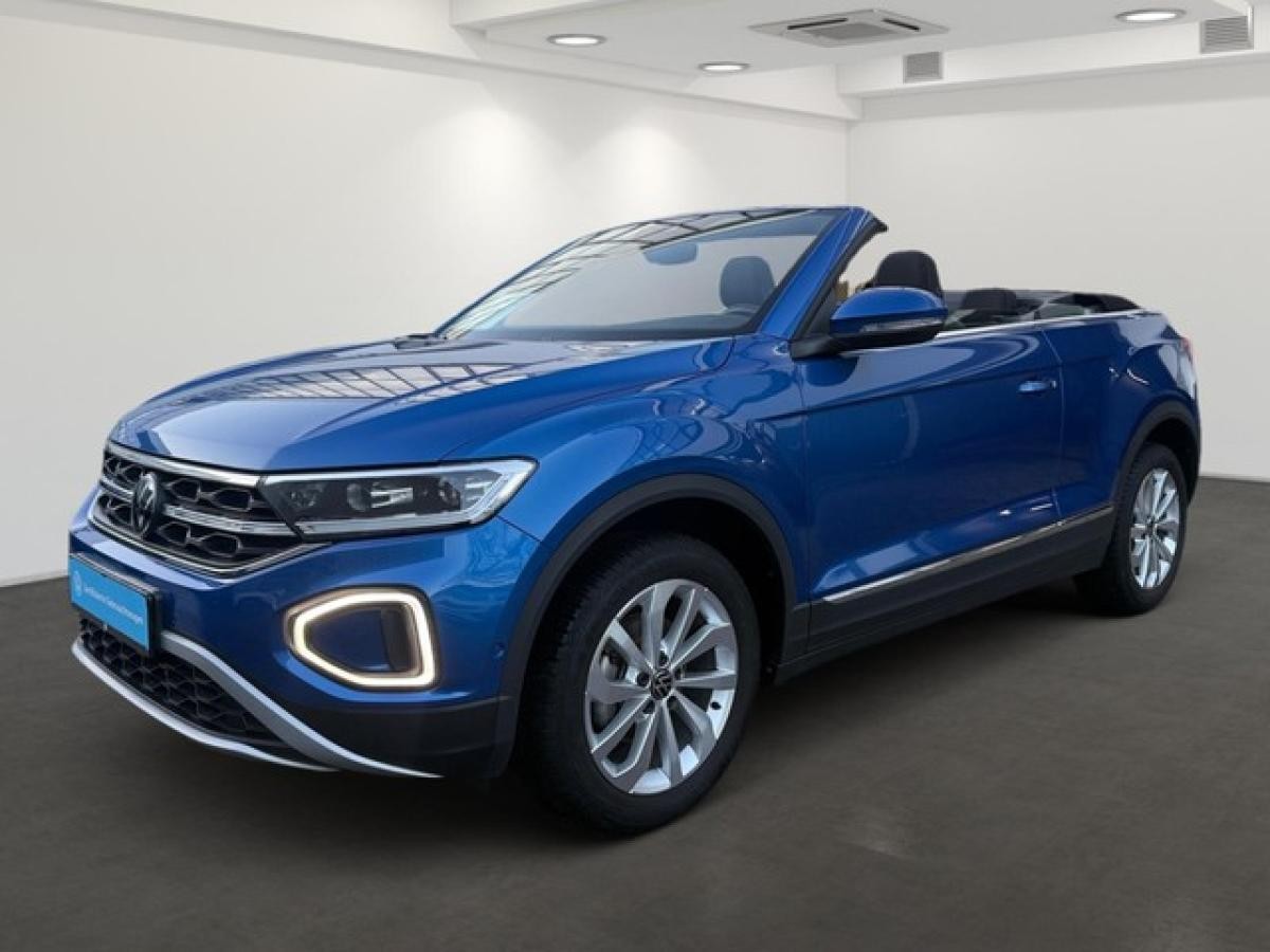 Volkswagen T-Roc T-Roc Cabriolet 1.0 TSI LED NAV KAMERA SHZ - Style ALLSEASON // RAUCHERFAHRZEUG