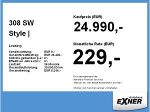 Peugeot 308 SW Style | FREI KONFIGURIERBAR | Gewerbe