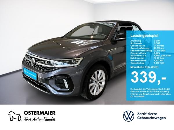 Volkswagen T-Roc Cabriolet R-LINE BLACK STYLE 1.5TSI DSG LM19.IQ-LIGHT.NAVI