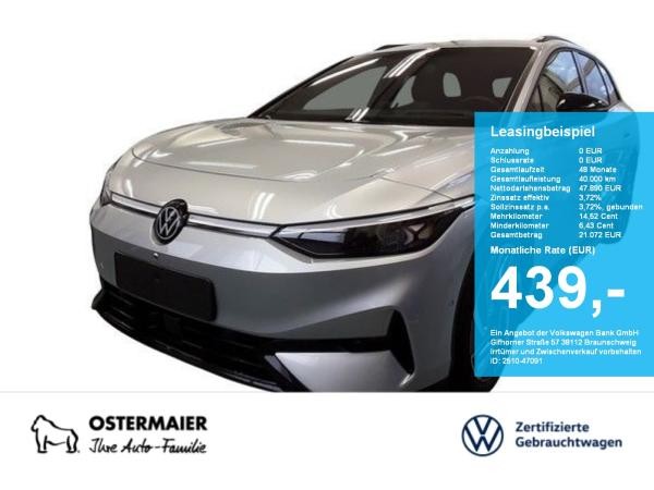 Volkswagen ID.7 Tourer PRO S NP.75T ACC.5J-G.WÄRMEPUMPE.AHK.AREA-VIEW.NAVI.HUD.LED.LKRD-HZG