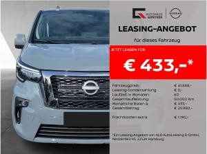 Nissan Primastar Kombi9 TEKNA Autom.170PS Winter/Design/2ST/HK/L1H1